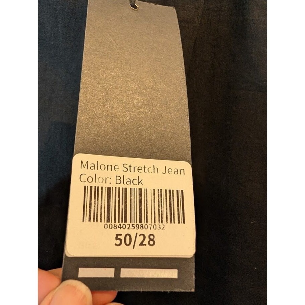 Mens Good Counsel Black Denim‎ Jeans Relaxed Casual Pants Mens Size 50x28 - Picture 3 of 8